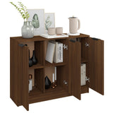 Sideboard Brown Oak 90.5x30x70 cm Engineered Wood - Top-Down View