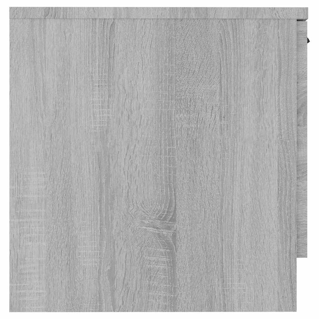 Bedside Cabinet Grey Sonoma 40x39x40 cm