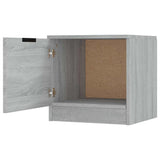 Bedside Cabinet Grey Sonoma 40x39x40 cm