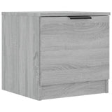 Bedside Cabinets 2 pcs Grey Sonoma 40x39x40 cm - Top-Down View