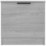 Bedside Cabinets 2 pcs Grey Sonoma 40x39x40 cm - 45-Degree Angle