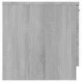 Bedside Cabinets 2 pcs Grey Sonoma 40x39x40 cm - Close-Up Angle