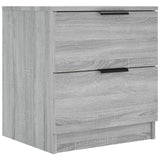 Bedside Cabinet Grey Sonoma Engineered Wood