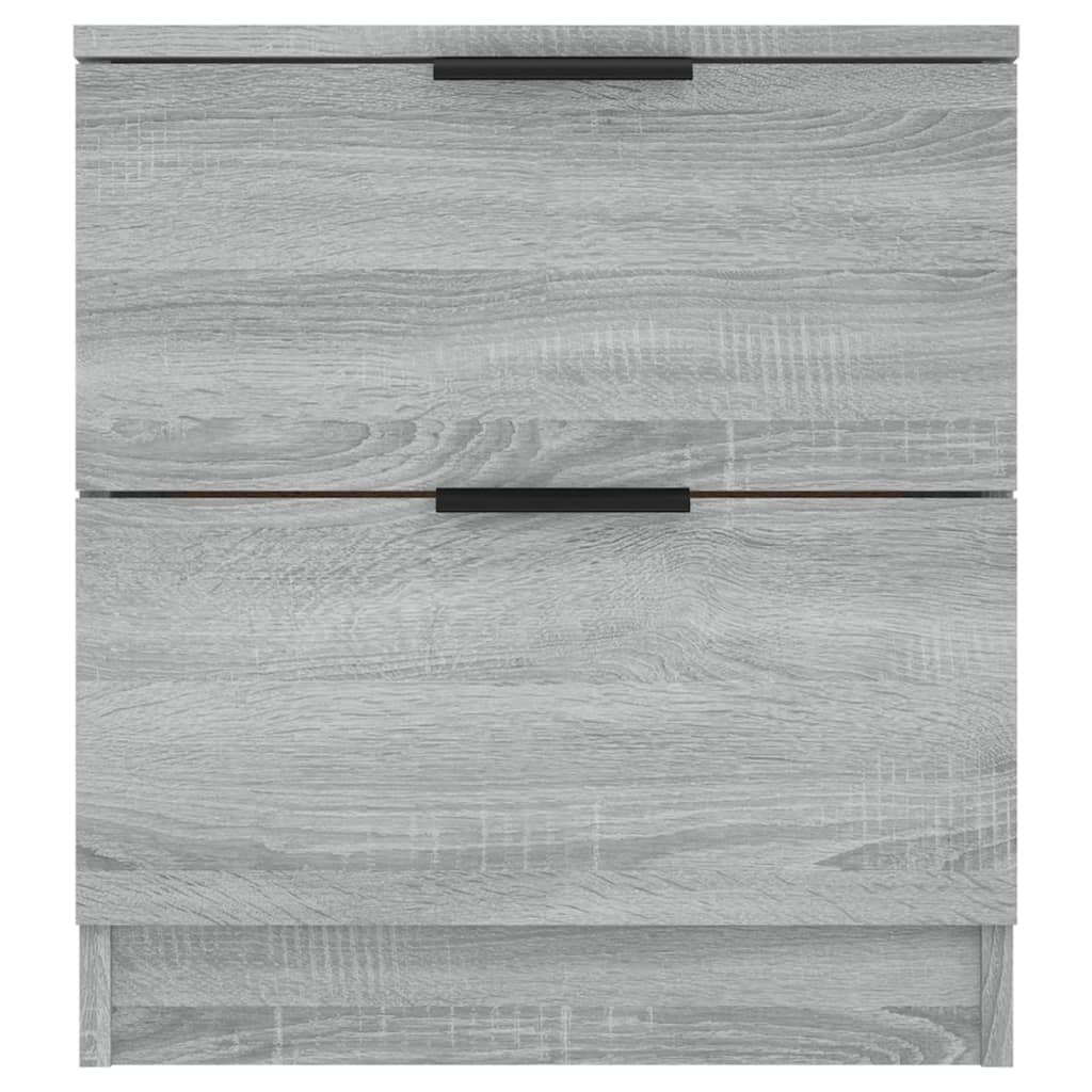 Bedside Cabinet Grey Sonoma Engineered Wood