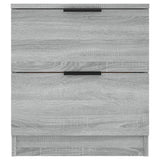 Bedside Cabinet Grey Sonoma Engineered Wood
