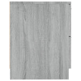 Bedside Cabinet Grey Sonoma Engineered Wood