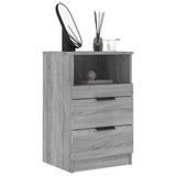 Bedside Cabinets 2 pcs Grey Sonoma Engineered Wood - Extra Image