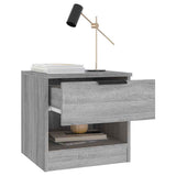 Bedside cabinets 40 x 39 x 40cm Engineered Wood