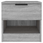Bedside Cabinet Grey Sonoma Engineered Wood
