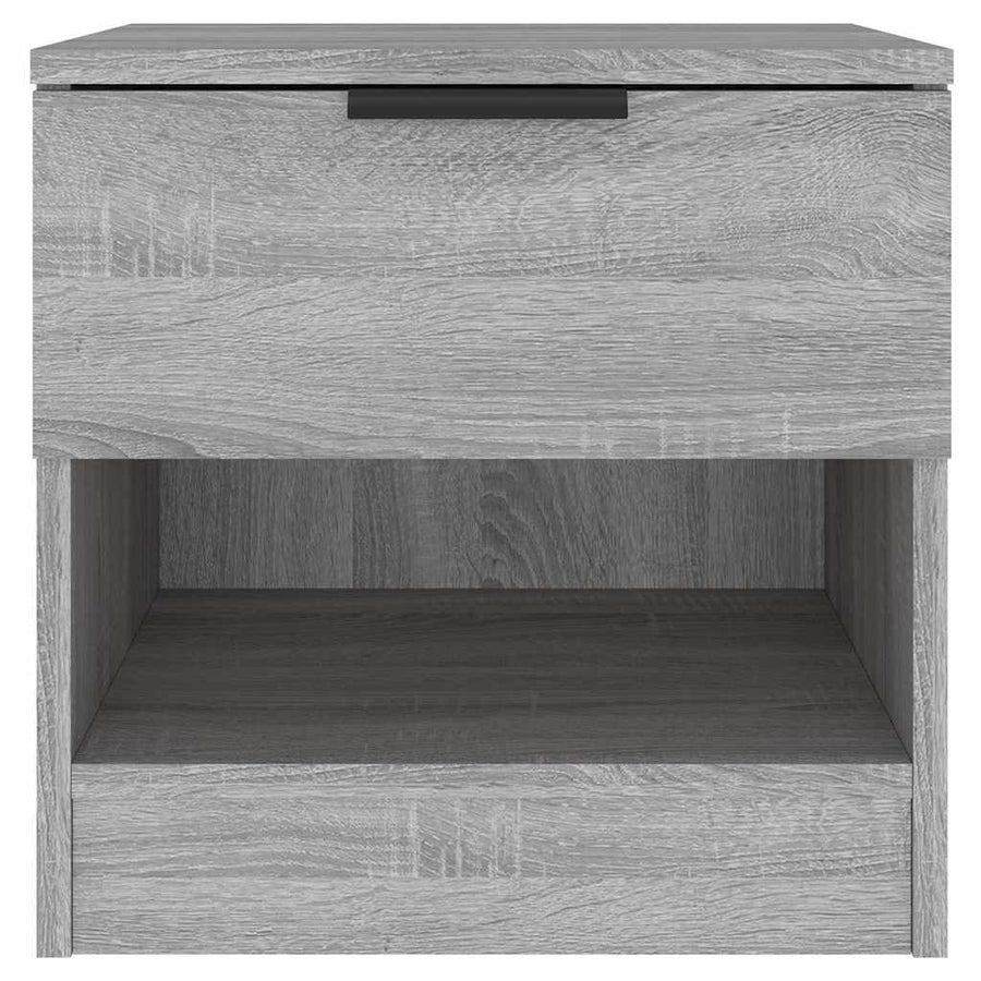 Bedside Cabinet Grey Sonoma Engineered Wood