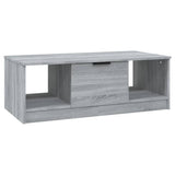 Coffee Table Grey Sonoma 102x50x36 cm Engineered Wood