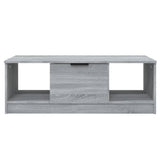 Coffee Table Grey Sonoma 102x50x36 cm Engineered Wood