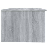 Coffee Table Grey Sonoma 102x50x36 cm Engineered Wood - Top-Down View