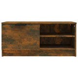 TV Cabinets 2 pcs Smoked Oak 80x35x36.5 cm Engineered Wood - 45-Degree Angle