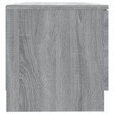 TV Cabinets 2 pcs Grey Sonoma 80x35x36.5 cm Engineered Wood - Low Angle