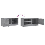 TV Cabinets 2 pcs Grey Sonoma 80x35x36.5 cm Engineered Wood - Extra Image