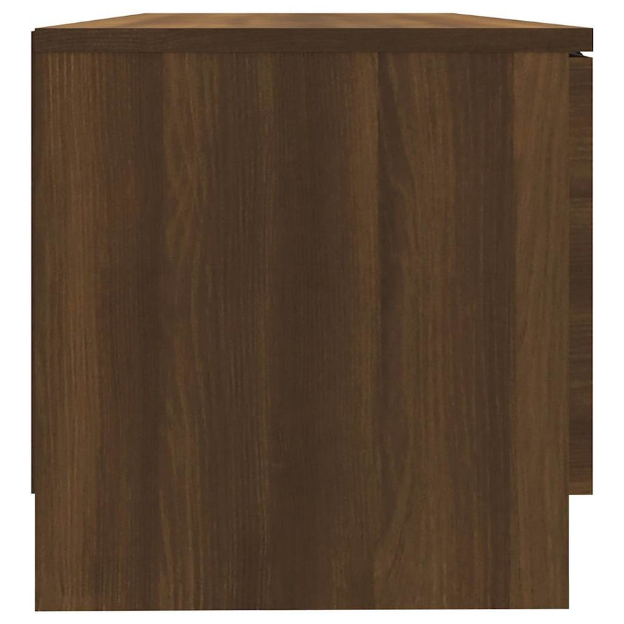 TV Cabinets 2 pcs Brown Oak 80x35x36.5 cm Engineered Wood