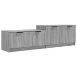TV Cabinet Grey Sonoma 158.5x36x45 cm Engineered Wood