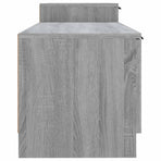 TV Cabinet Grey Sonoma 158.5x36x45 cm Engineered Wood