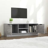 TV Cabinet Grey Sonoma 102x35x36.5 cm Engineered Wood