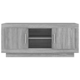TV Cabinet Grey Sonoma 102x35x45 cm Engineered Wood