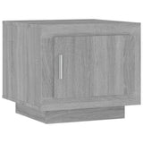 Coffee Table Grey Sonoma 51x50x45 cm Engineered Wood - Front View