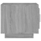 Coffee Table Grey Sonoma 51x50x45 cm Engineered Wood - Top-Down View