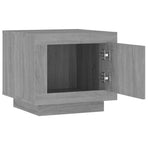 Coffee Table Grey Sonoma 51x50x45 cm Engineered Wood