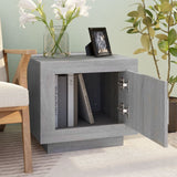 Coffee Table Grey Sonoma 51x50x45 cm Engineered Wood - Close-Up Angle