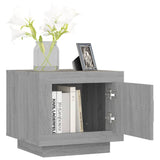 Coffee Table Grey Sonoma 51x50x45 cm Engineered Wood - Low Angle