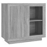 Sideboard Grey Sonoma 80x40x75 cm - Front View