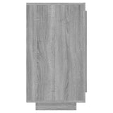 Sideboard Grey Sonoma 80x40x75 cm - Rear View