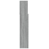 Headboard Cabinet Grey Sonoma 100 cm
