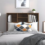 Headboard Cabinet Brown Oak 100 cm
