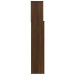 Headboard Cabinet Brown Oak 100 cm