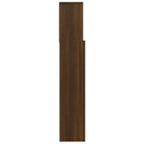 Headboard Cabinet Brown Oak 100 cm - 45-Degree Angle