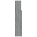Headboard Cabinet Grey Sonoma 120 cm