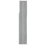 Headboard Cabinet Grey Sonoma 160 cm