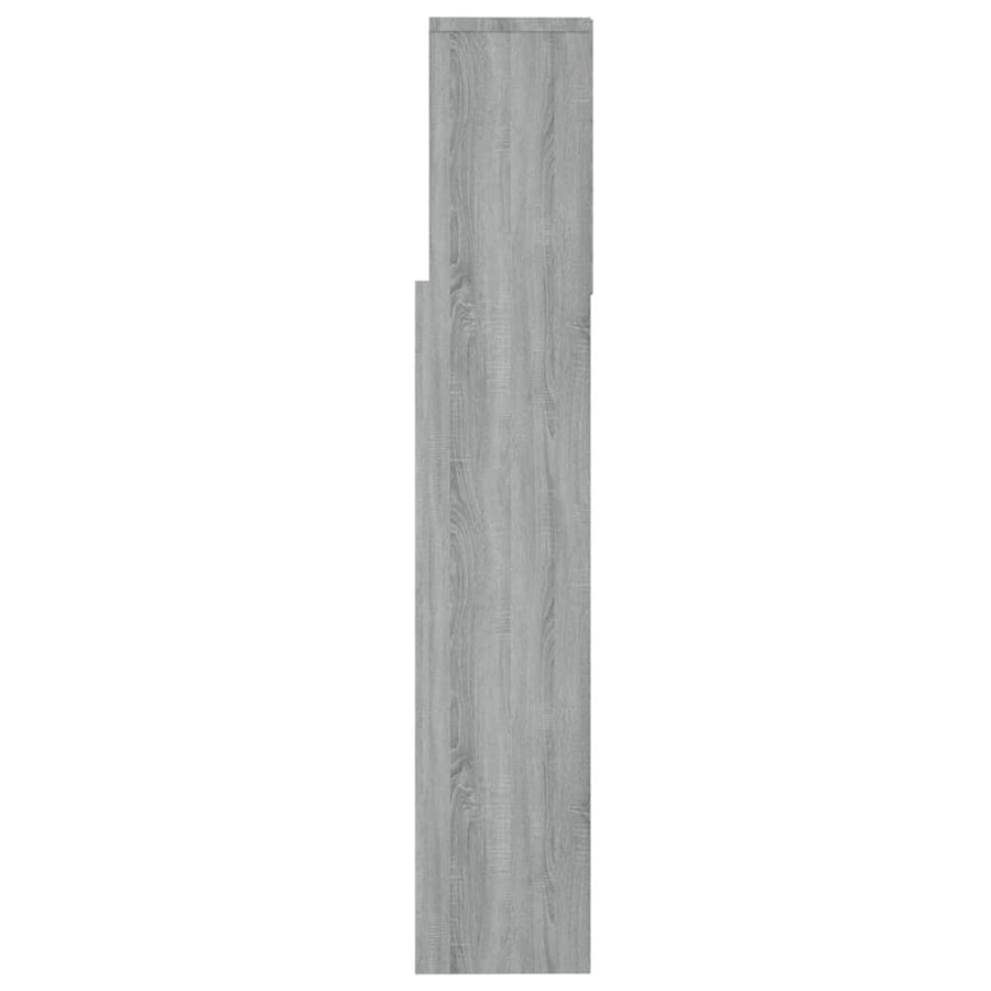 Headboard Cabinet Grey Sonoma 160 cm