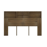 Headboard Cabinet Brown Oak 160 cm - 45-Degree Angle