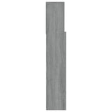 Headboard Cabinet Grey Sonoma 180x19x103.5 cm