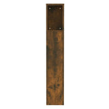 Headboard Cabinet Smoked Oak 100 cm - 45-Degree Angle
