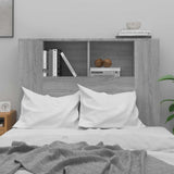 Headboard Cabinet Grey Sonoma 100x18.5x104.5 cm