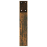 Headboard Cabinet Smoked Oak 200 cm