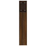 Headboard Cabinet Brown Oak 200 cm