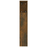 Headboard Cabinet Smoked Oak 220 cm - 45-Degree Angle