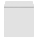 Coffee Table White 102x50.5x52.5 cm Engineered Wood