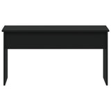 Coffee Table Black 102x50.5x52.5 cm Engineered Wood