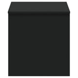 Coffee Table Black 102x50.5x52.5 cm Engineered Wood