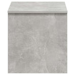 Coffee Table Concrete Grey 102x50.5x52.5 cm Engineered Wood